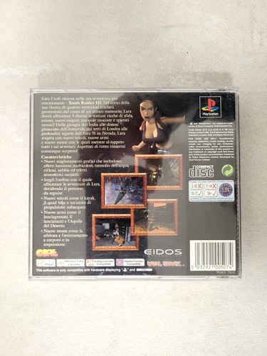 TOMB RAIDER 3 PS1 PAL ITA COMPLETO - Foto 2 di 15