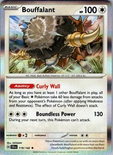 Bouffalant Holo Rare SV07: Stellar Crown 119/142 NM GOSSAN
