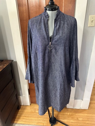 Hope & Harlow Harlow Denim Dress Size 8 | EUC