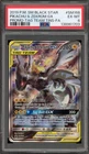 Pokemon Pikachu & Zekrom GX Tag Team Tins Black Star Full Art Promo SM168 PSA 6