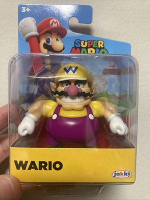 #ad #ad Wario Jakks Pacific Super Mario World Galaxy 2.5#x27;#x27; Figure Nintendo Switch $19.98