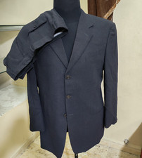 Vintage Armani Collezioni superfine pure wool classic charcoal suit 40R