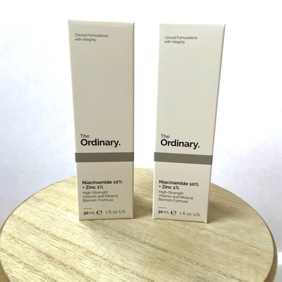 The Ordinary Authentic Niacinamide 10% + Zinc 1% Serum for Oily Skin 2 Sizes