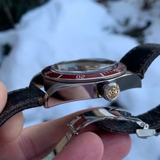 TUDOR Black Bay Red 79220R "Smiley Rose" 41mm Automatic Divers Watch - Mint 11