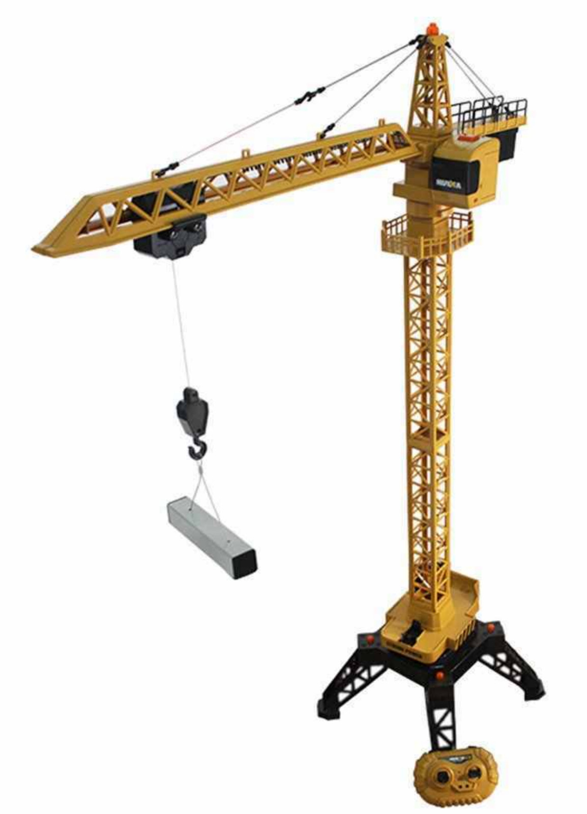 Grue RC 1/14 HuiNa CY1585, véhicule de chantier pour jouer en famille au jardin