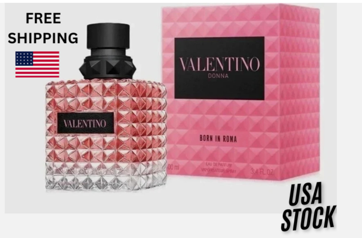 Valentino Donna Born In Roma Perfume 3.4oz.EDP Spray for Women-New in Sealed Box