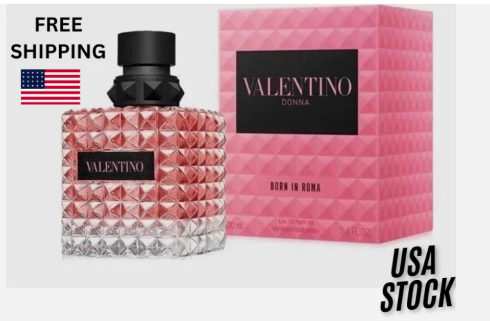 Valentino Donna Born In Roma Perfume 3.4oz.EDP Spray for Women-New in Sealed Box - Image 1 of 4