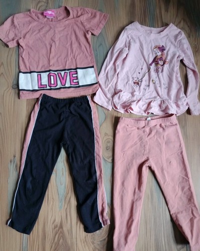 Lotto abbigliamento bambina taglia 3t/4T 62 abiti pantaloni gonne scuola giochi mix - Foto 10 di 24