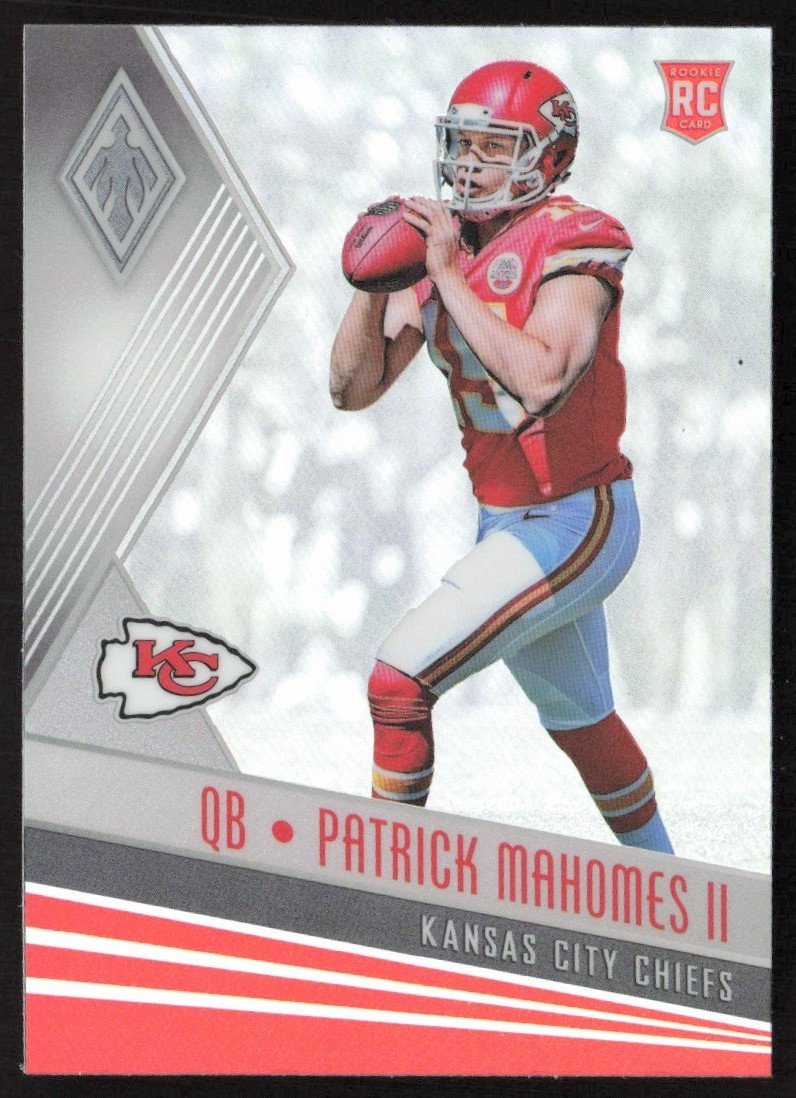 2017 Panini Phoenix Silver Patrick Mahomes Rookie #104 BB2