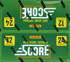2025 Panini Score NFL Football Factory Sealed 24 Pack Retail Box