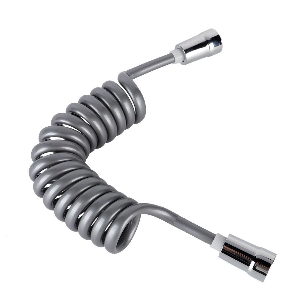Telephone Line Style Flexible Shower Hose Toilet Bidet Spray Bathroom