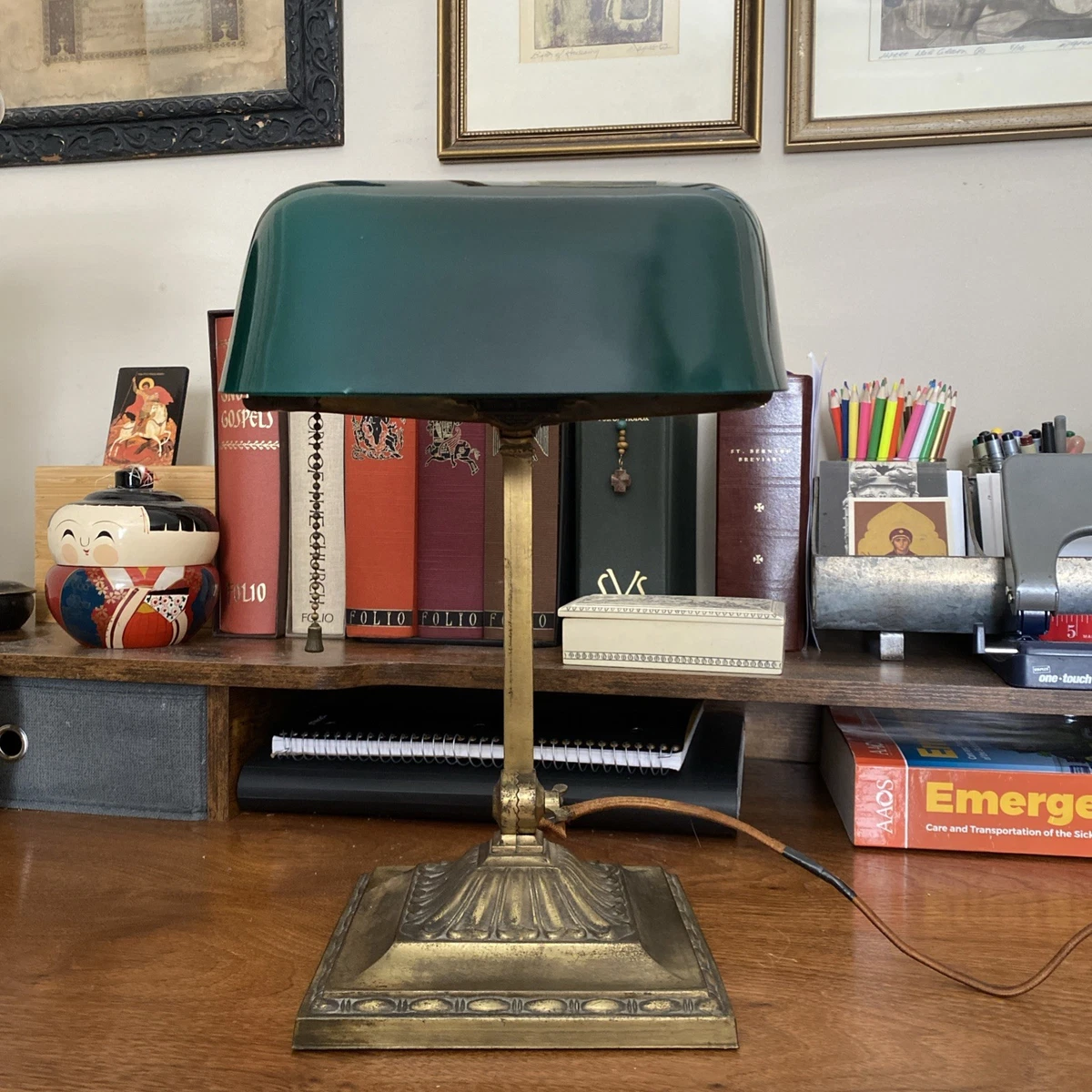 Antique Emeralite Lamps products for sale | eBay