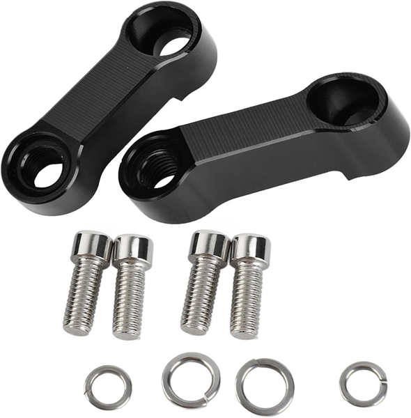 Motorrad-RüCkspiegeladapter RüCkspiegelverläNgerung, 10Mm 8Mm Motorrad RüCkspieg-image