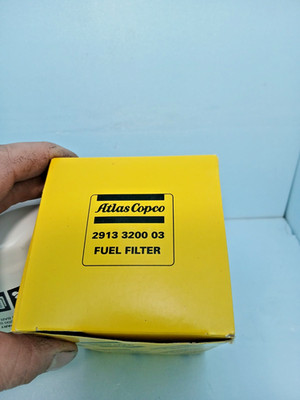 Atlas Copco 2913320003 OEM Fuel Filter Replacement fits XAS 188 XATS 138 - NEW