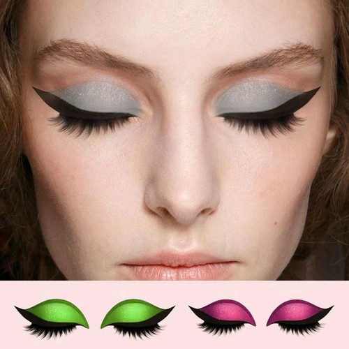 Lazy Eye Shadow Wimpernpflaster, 3 in1 wiederverwendbare Augen Make-up Aufkleber - Bild 13 von 24