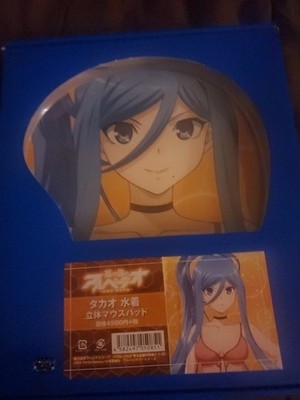 Arpeggio of Blue Steel -Ars Nova- Takao Swim Wear 3D Mouse Pad NEW open box