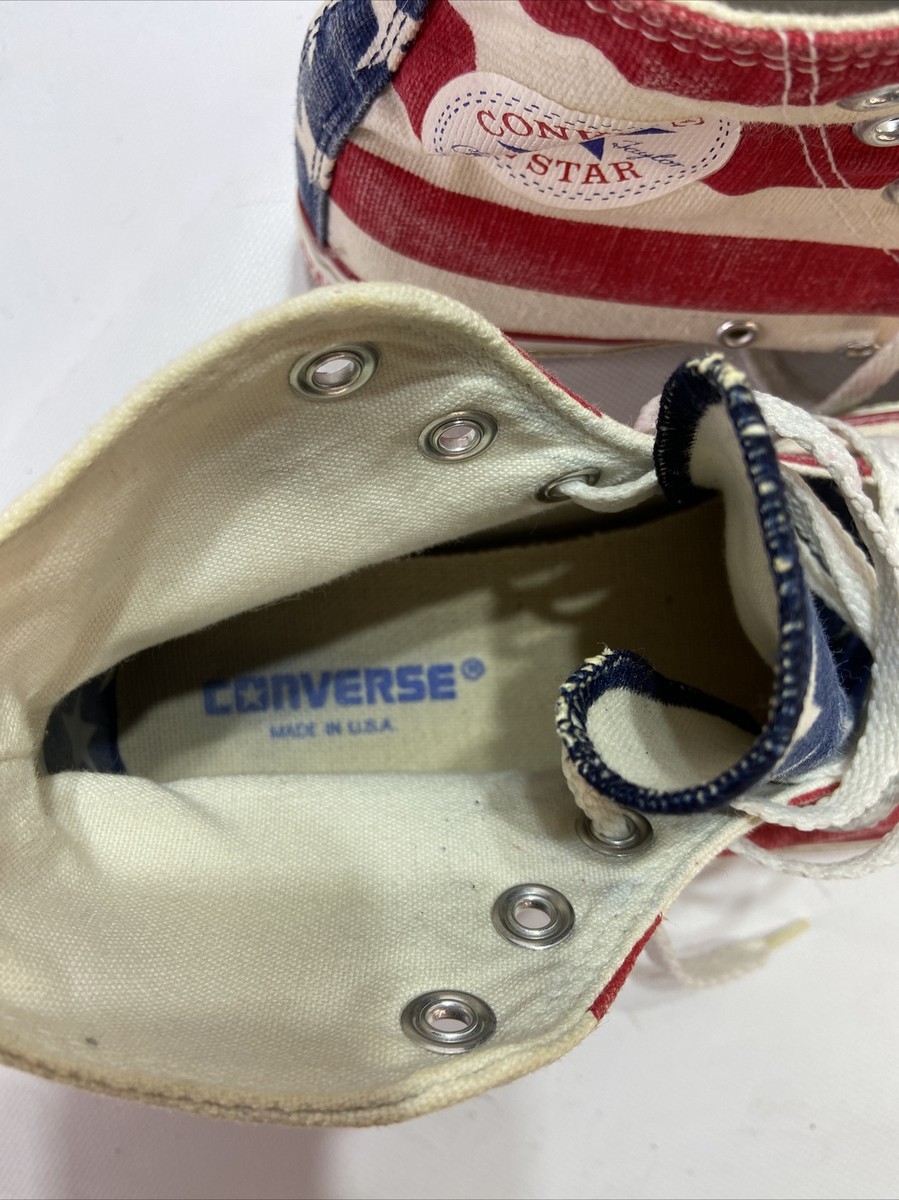EXCELLENT CONDITION VINTAGE 90'S MADE IN USA CONVERSE SHOES 5
