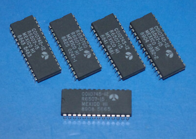 Rockwell R6507 CPU für Atari 2600 und Floppy 1050 (CO10745) - DIP28