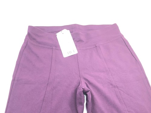 HUE Velvet Trim Ponte Leggings New With Tags - Picture 2 of 4