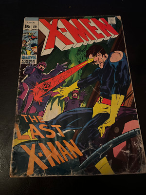  X-Men #59 Marvel First Appearance of Dr. Lykos.  