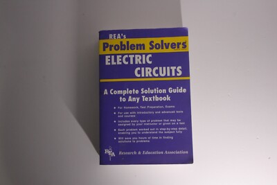 Problem Solvers Solution Guides: Electric Circuits Problem Solver by Research...