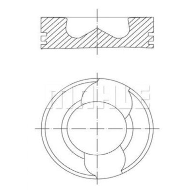 Mahle Original Piston 030 98 00