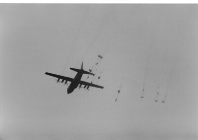 Foto Lockheed C-130 Hercules Biggin Hill 07.07.1987 ca. 11 x 16cm - scc5407h