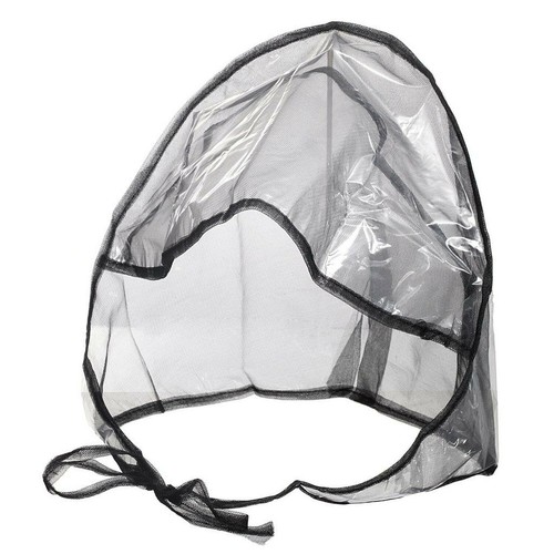 Black Rain Bonnet Hat 