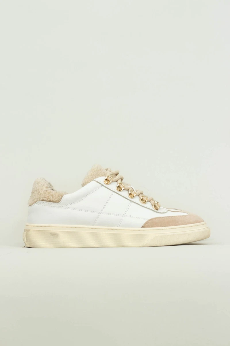 Hogan shearling best sale sneakers