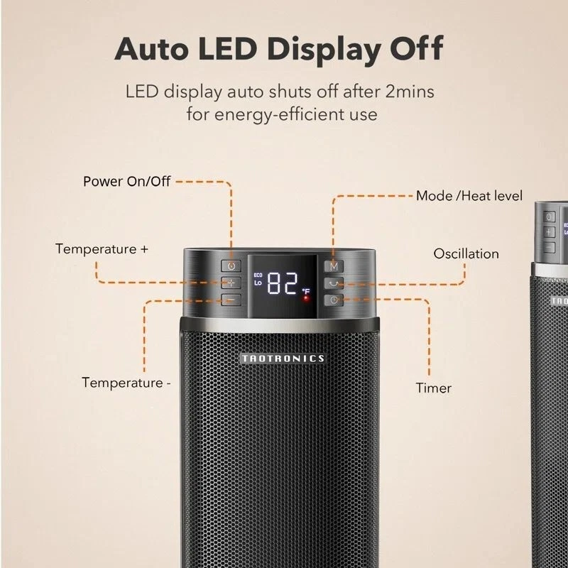Space Heater with Remote - Image 2 of 3