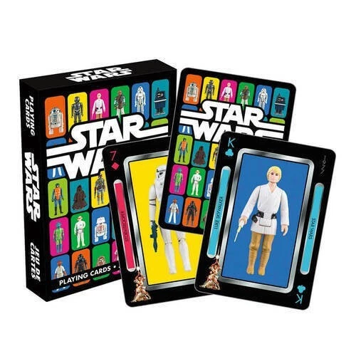 (3) New Star Wars Playing Cards Collectible Action Figures Visions Vintage Look - Image 4 of 4
