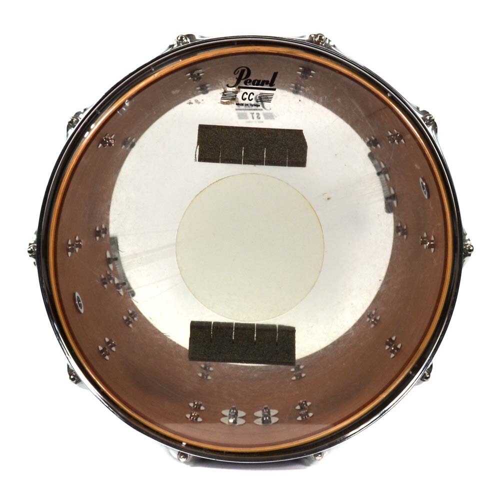 Pearl Competitor Series 14" x 12" Marching Snare Drum Black with Pearl