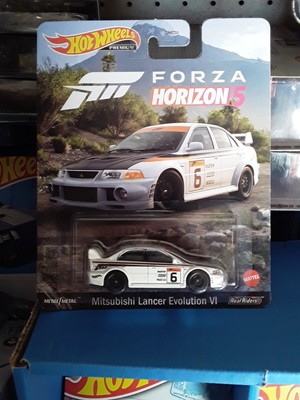 Hot Wheels 2022 Premium Forza Horizon 5 Mitsubishi Lancer Evolution VI White