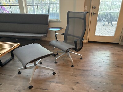 Herman Miller Setu High Back Lounge Chair Design Within Reach Eames Knoll