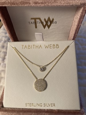 Tabitha Webb .925 SS Gold Tone Layered 