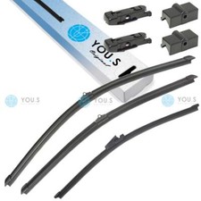 YOU.S Original SCHEIBENWISCHER SET VORNE + HINTEN für VW POLO (9N_)