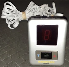 Biddeford Sealy TC15B3 Electric Blanket Control Controller 4-Prong Silver