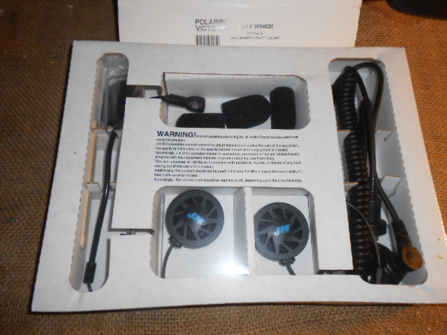 NOS Polaris Victory Unit NATR Half Shorty Helmet Head Set 2854626