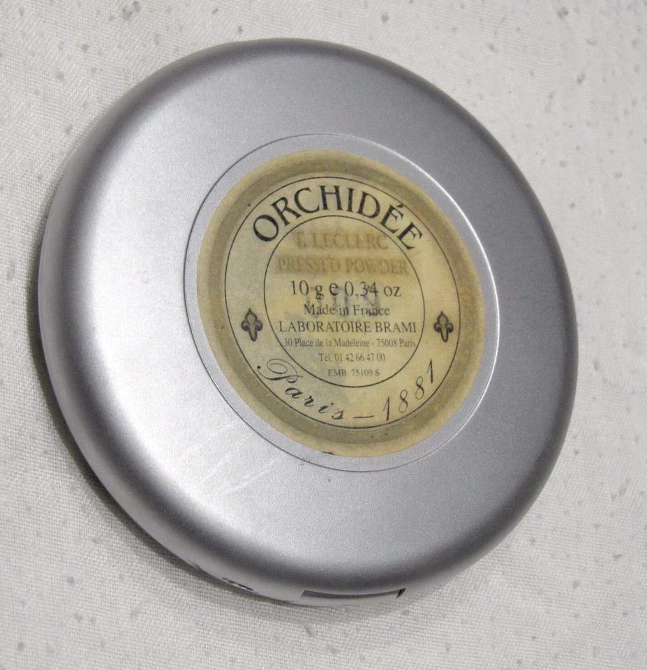 T Leclerc Poudre Compacte Dermophile Orchidee 10 g orchidea pressed powder - Image 3 of 3