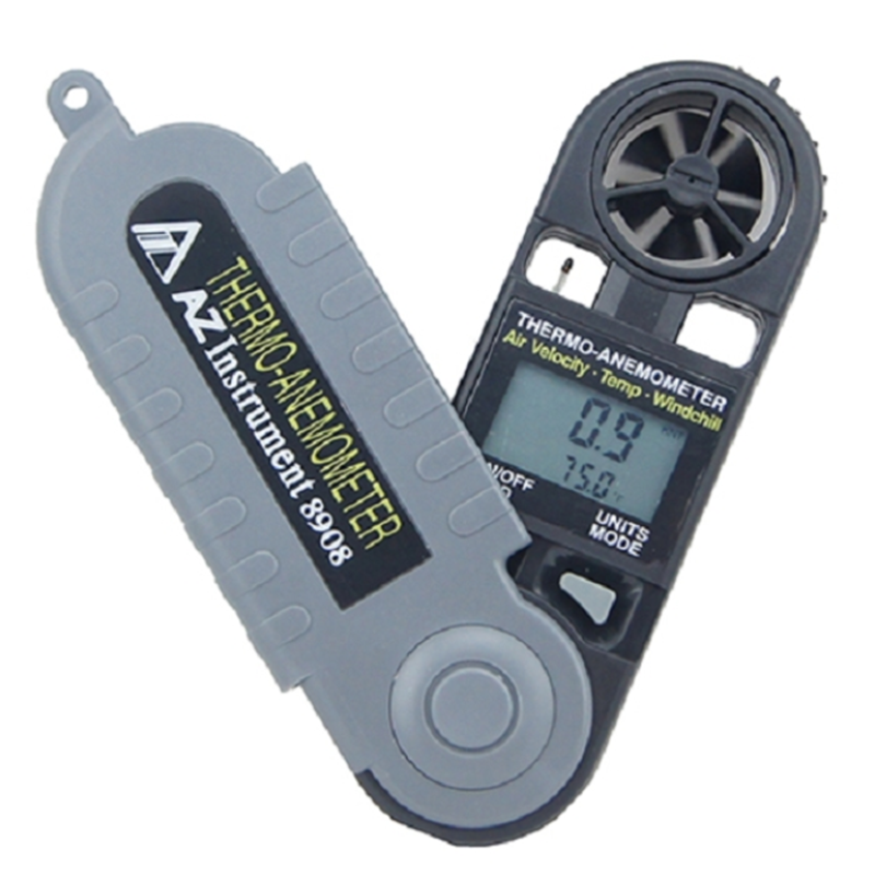 AZ-8908 Mini Windspeed Meter Anemograph Anemometer Meter Smart