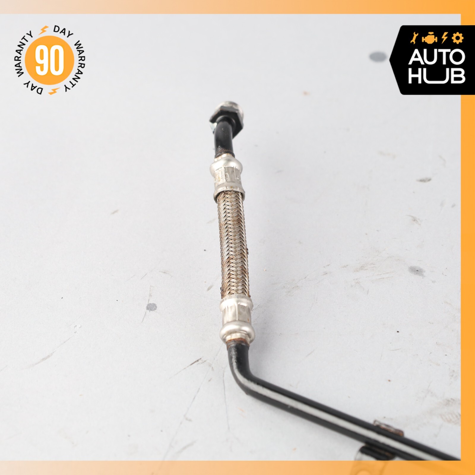 03-18 Bentley Continental GTC Flying Spur Engine Turbocharger Oil Line OEM 60k