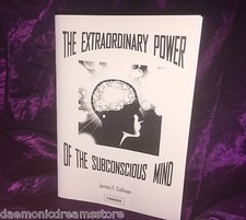 EXTRAORDINARY POWER OF THE SUBCONSCIOUS MIND Finbarr Magick Spells Occult Books