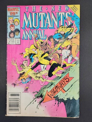 New Mutants Annual #2 1st app Psylocke Betsy Braddock 1986 Marvel