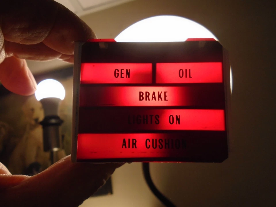 Oldsmobile Delta 88 98 Toronado 1974-1976 sujetadores de calibre carcasa de luz de advertencia Foto 4 de 4