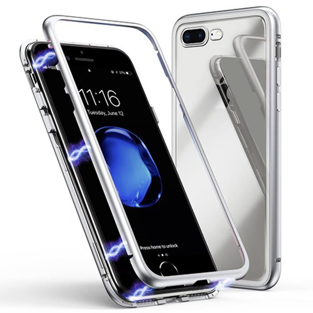 Magnetic Does Iphone Case Fit Se Transparent Metal Magnetic - Main Image