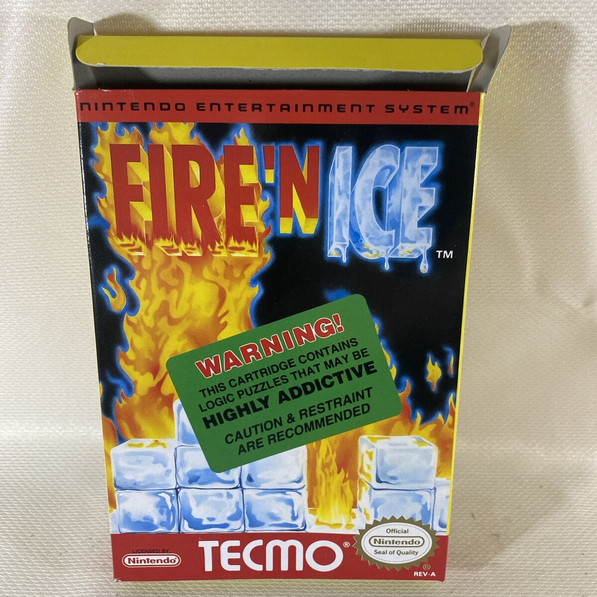 Fire 'N Ice (Nintendo Entertainment System, 1993)CIB Fire 'N Ice (Nintendo Entertainment System, 1993)CIB