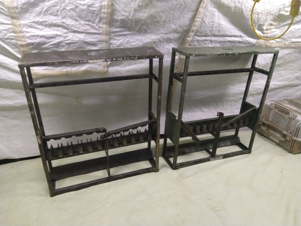Military Small Arms Storage Rack | eBay