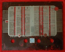 Scala parlante per radio d'epoca  IMCA radio 240x300mm