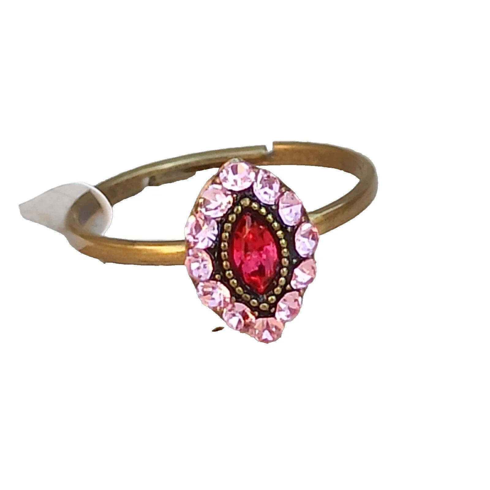 Brass Cocktail Fashion Rings 6.5 Ring