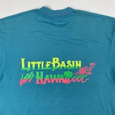 VTG 90s HP Hewlett-Packard Little Basin Company Picnic Hawaii T-Shirt Sz Large